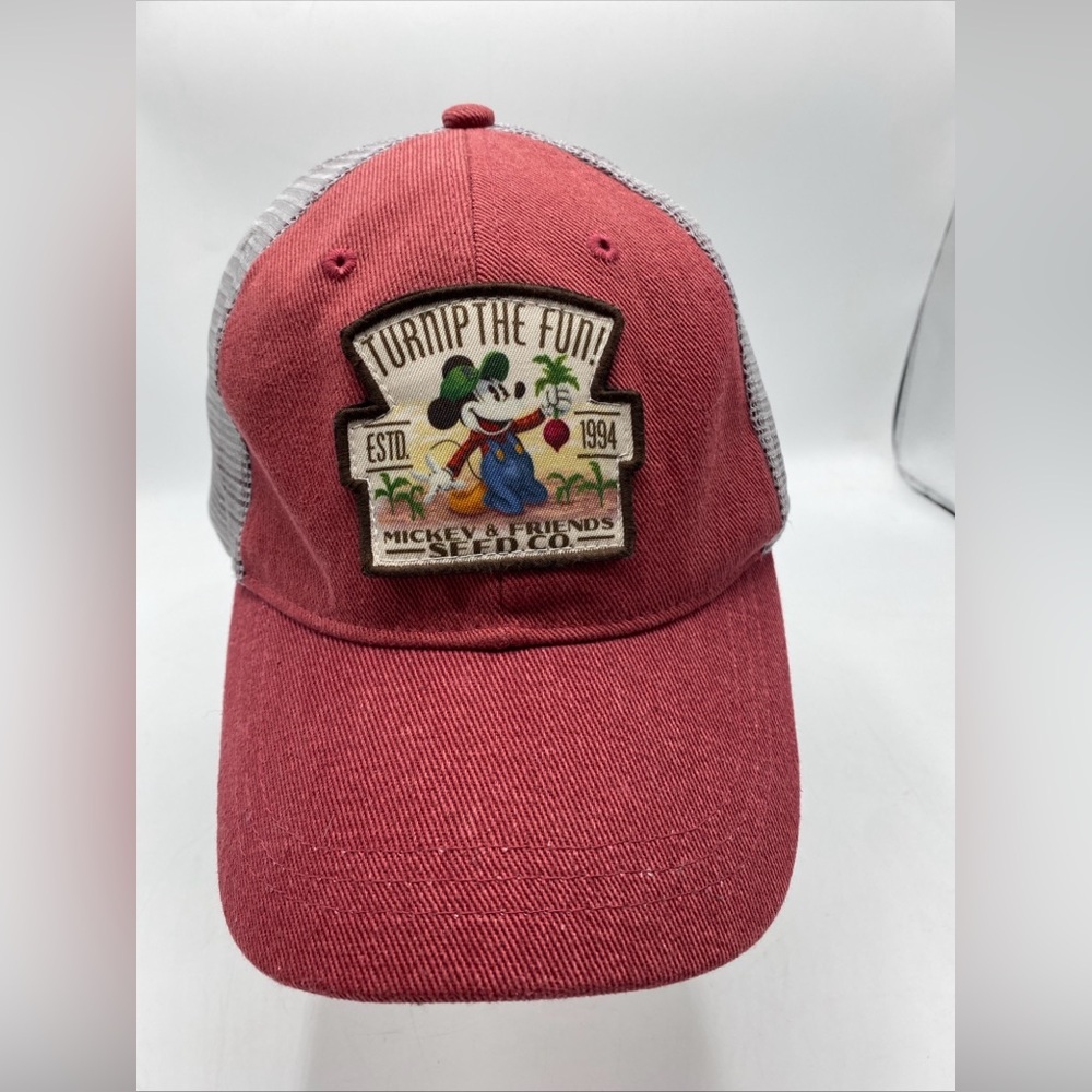 Disney EPCOT Flower & Garden Festival 2019 Hat Mickey & Friends Seed Co Adjust